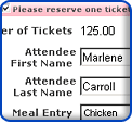 Event Registration Forms