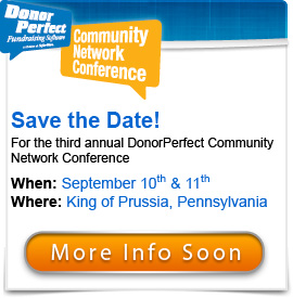 DonorPerfect Community Network Conference September 10 and 11