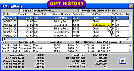 donor processing, donation processing