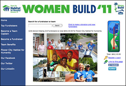 Flower City Habitat for Humanity Women Build