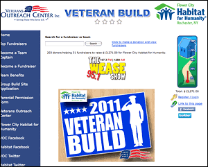 Habitat for Humanity Veterans Build