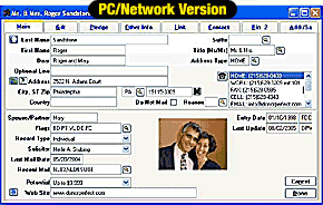 Installed Fundraising Software