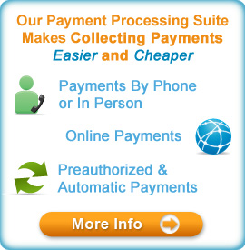 Make collecting payments easier and cheaper with our payment processing suite