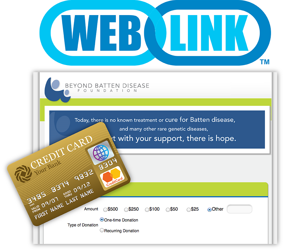 WebLink Online Donation and Registration Forms